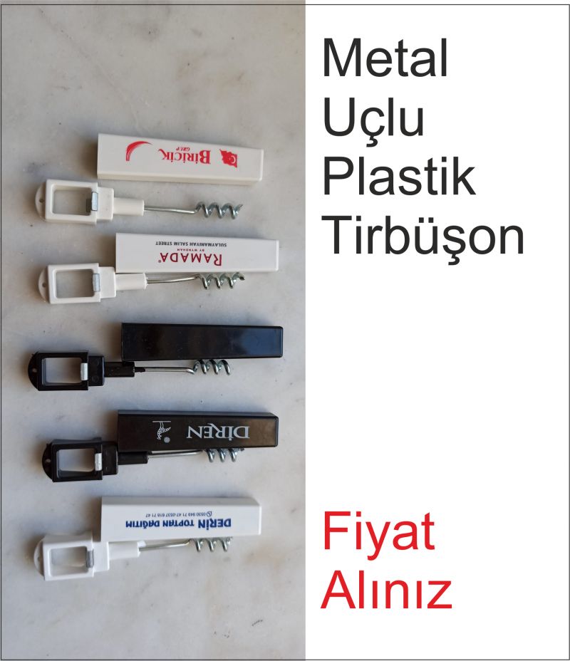 Metal Uçlu Plastik Tirbüşon