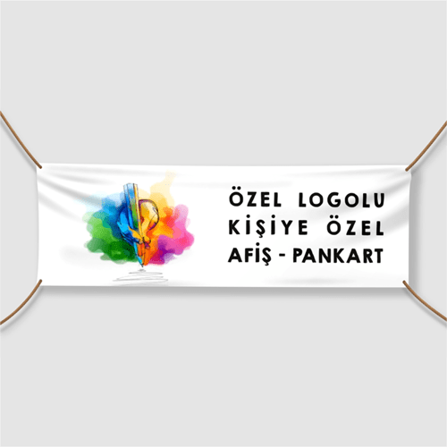 Özel Baskılı Afiş-Pankart 100×300