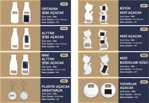  ŞİŞE,KEDİ MAGNET AÇACAKLAR