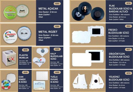  HEDİYELİK TOPTAN MAGNET MODELLERİ